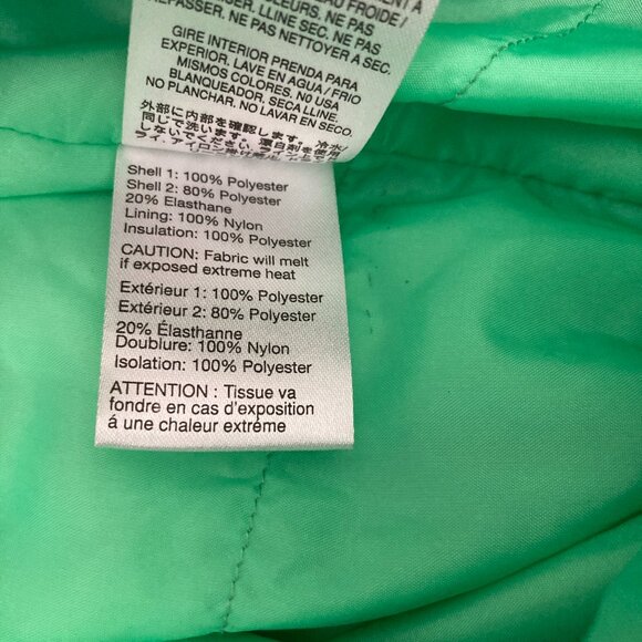 Obermeyer Anya Bib Pant Teen Size L 14-16 Alohaute Print Snowboarding Ski Winter - Picture 15 of 16